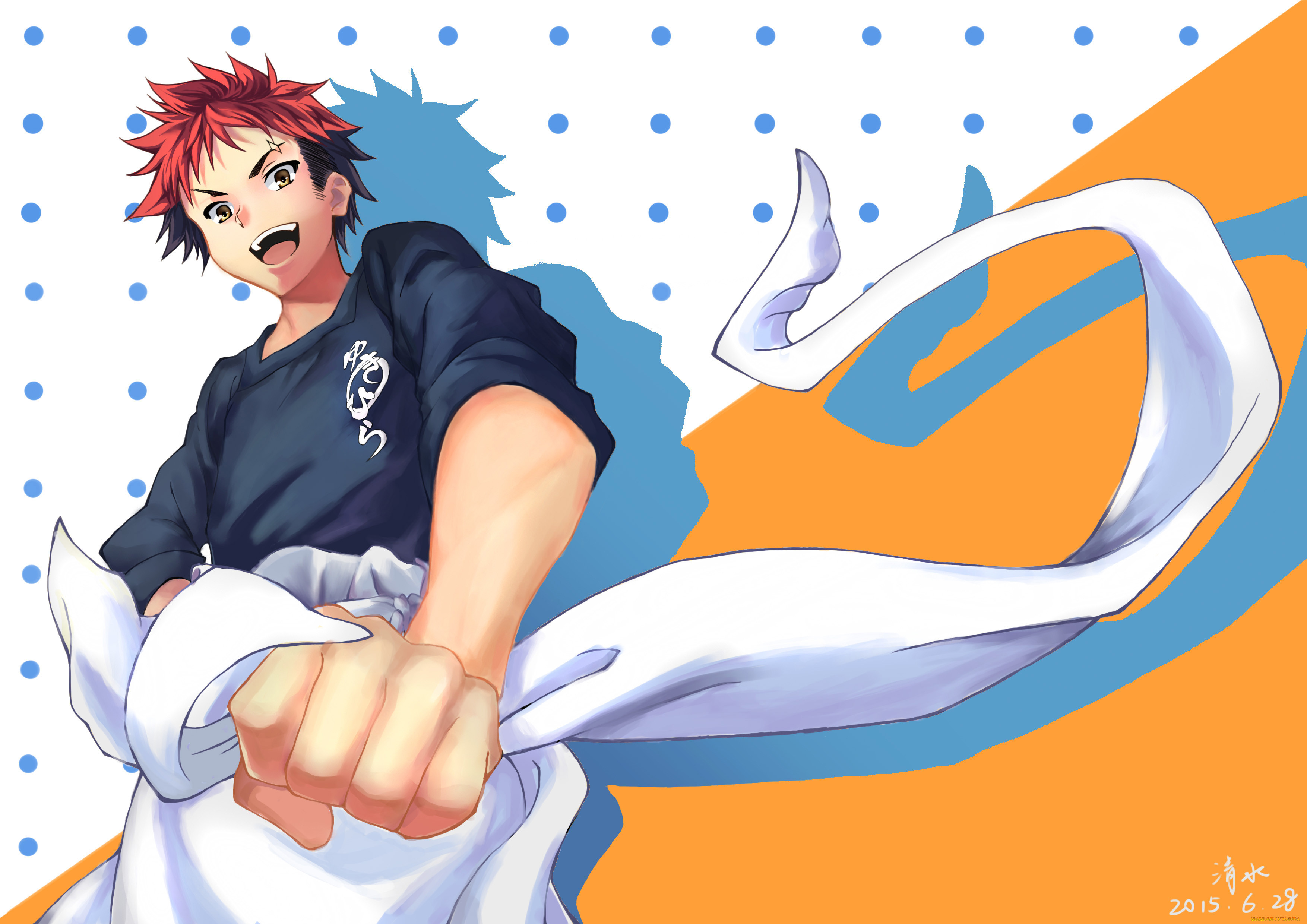 , shokugeki no soma, , , qing, shui, , , , , 